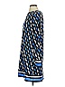 MICHAEL Michael Kors Graphic Blue Casual Dress Size S - photo 5