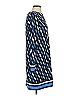 MICHAEL Michael Kors Graphic Blue Casual Dress Size S - photo 4