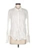 A.L.C. 100% Linen Ivory Long Sleeve Blouse Size 6 - photo 1