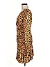 Nicholas 100% Polyester Animal Print Brown Cocktail Dress Size 6 - photo 5