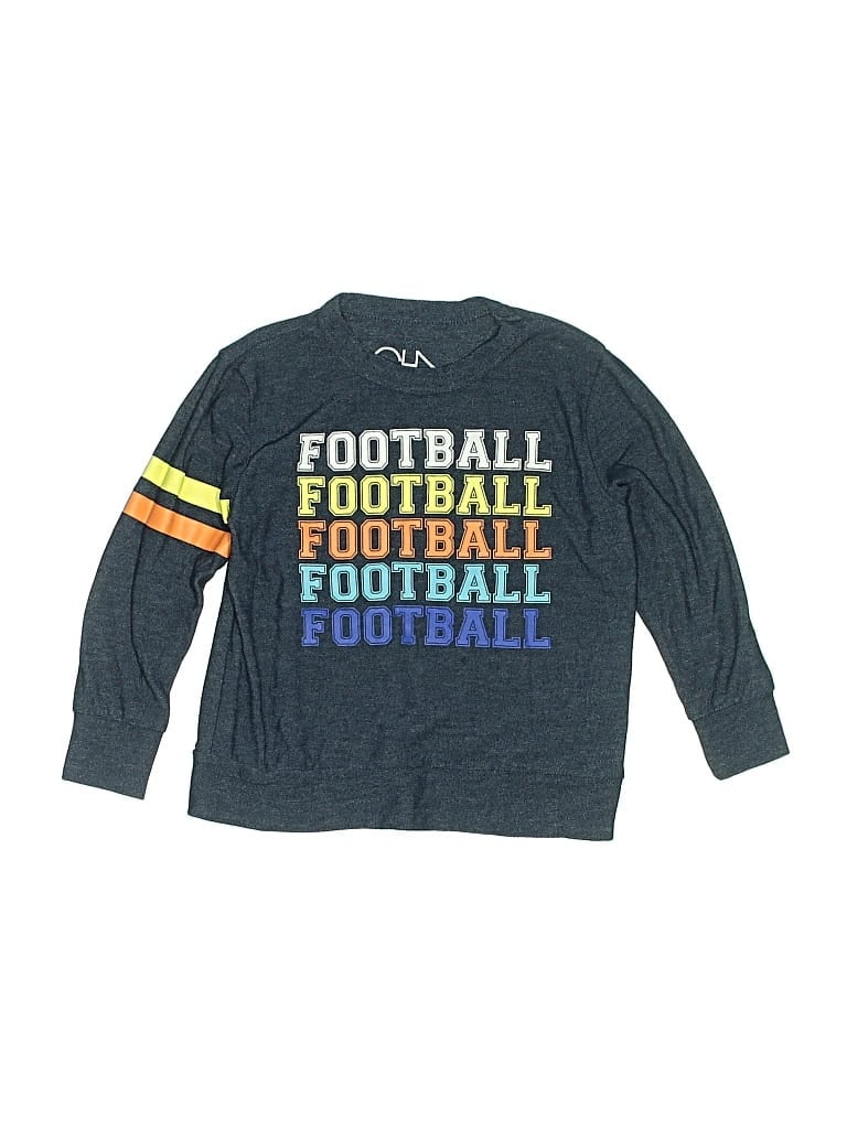 CHASER Pre-owned Kids' Long Sleeve T-shirt In Gray