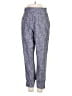 Athleta Paisley Gray Purple Casual Pants Size S - photo 1
