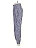 Athleta Paisley Gray Purple Casual Pants Size S - photo 5