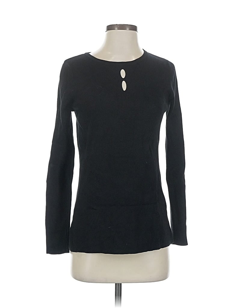 Pre-owned Robert Kitchen Pullover Sweater In Black