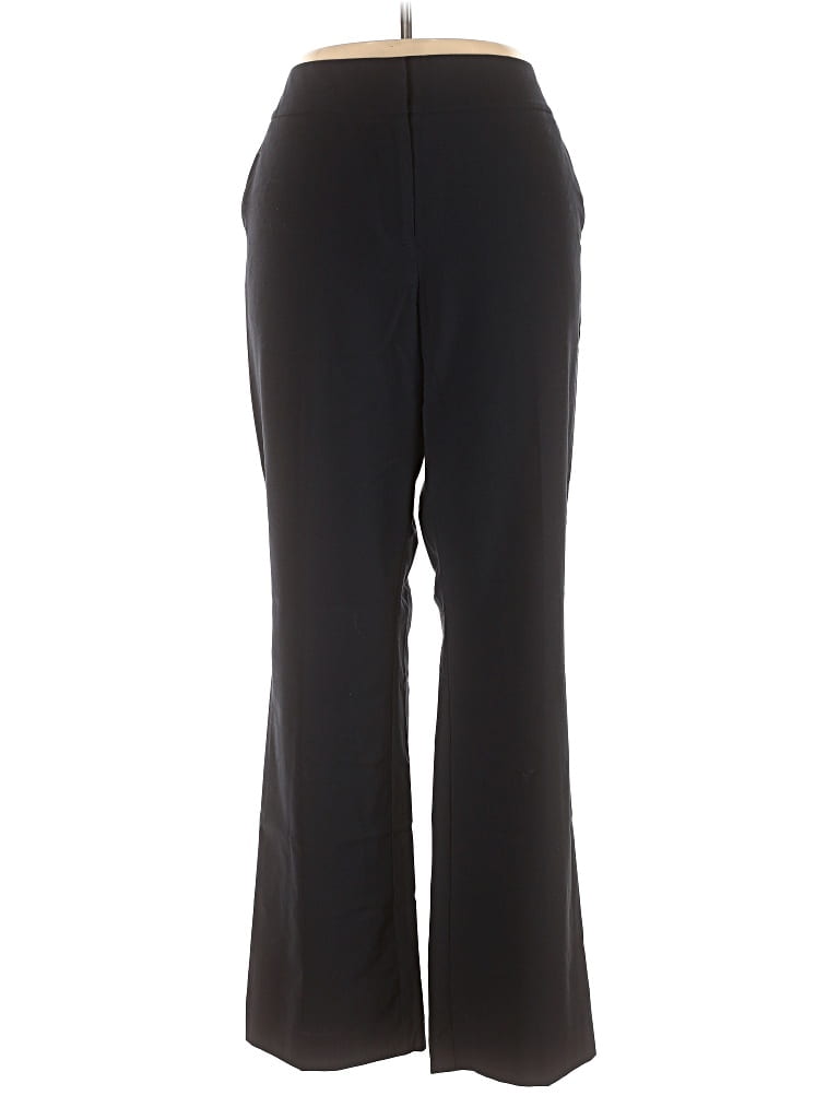 Pre-owned Ann Taylor Factory Dress Pants In Black