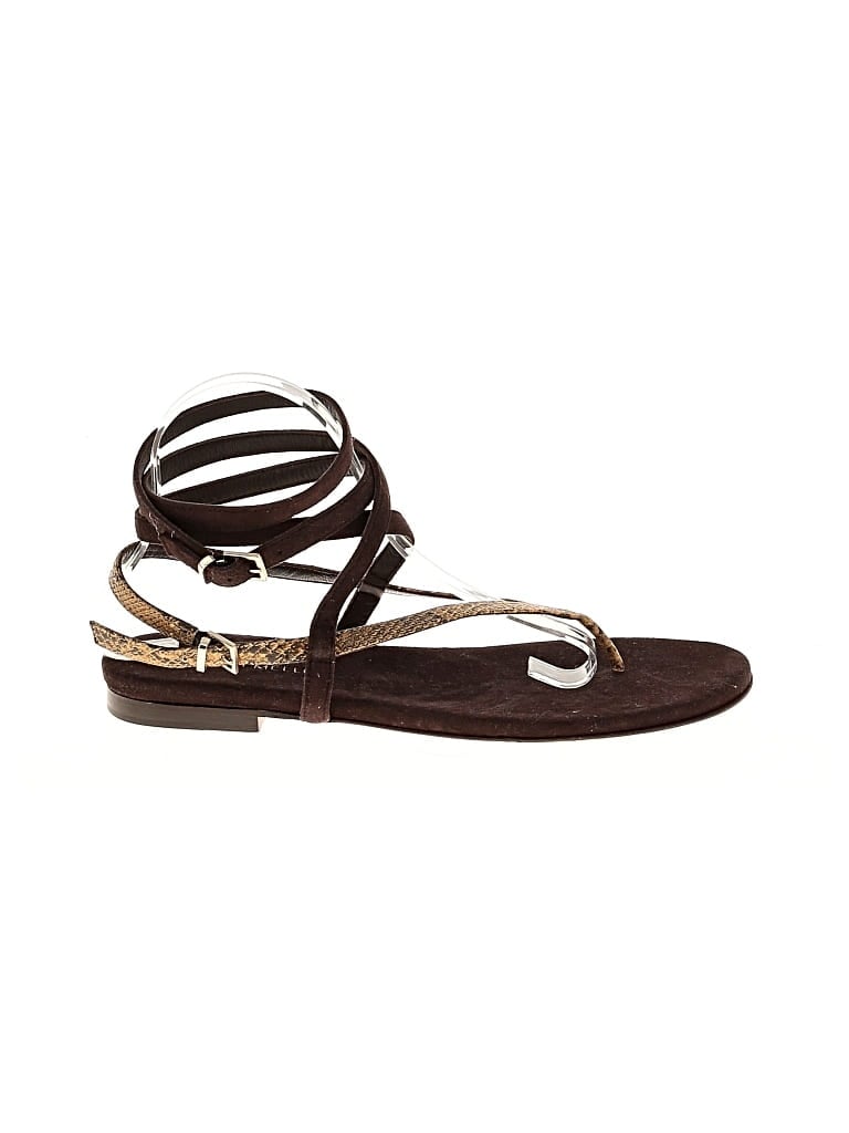 Pre-owned Tamara Mellon Sandals In Brown