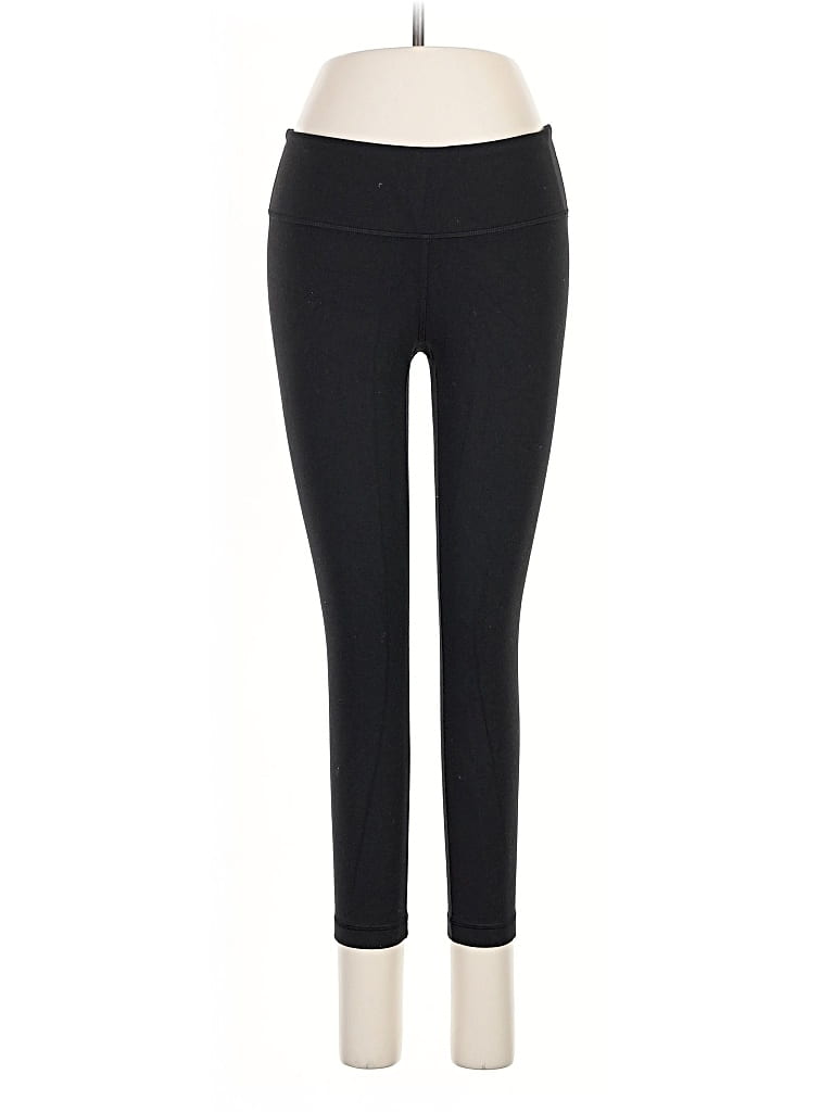 Pre-owned Lululemon Athletica Active Pants In Black