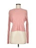Threadbare Pink Burgundy Long Sleeve Top Size 8 - photo 1