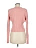 Threadbare Pink Burgundy Long Sleeve Top Size 8 - photo 2