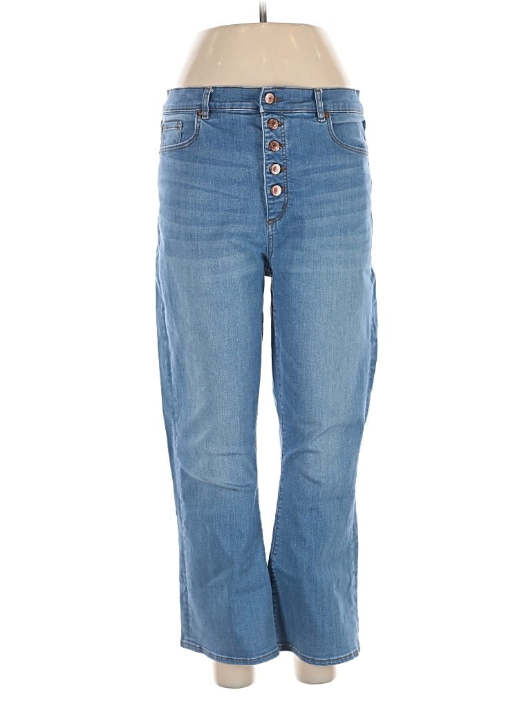 Pre-owned Ann Taylor Loft Jeans In Blue