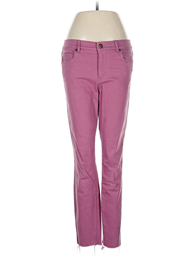 Pre-owned Ann Taylor Loft Outlet Jeggings In Purple