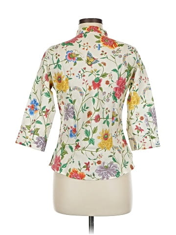 Jim Thompson 3/4 Sleeve Blouse (view 2)
