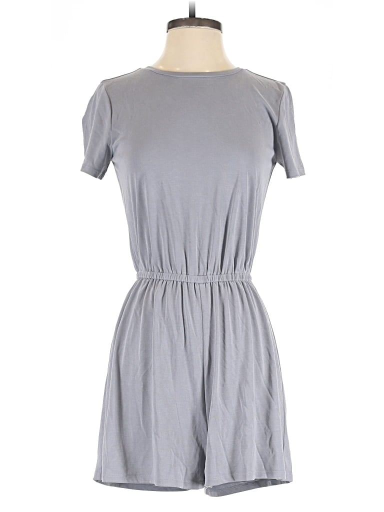 Pre-owned Express Outlet Romper In Gray