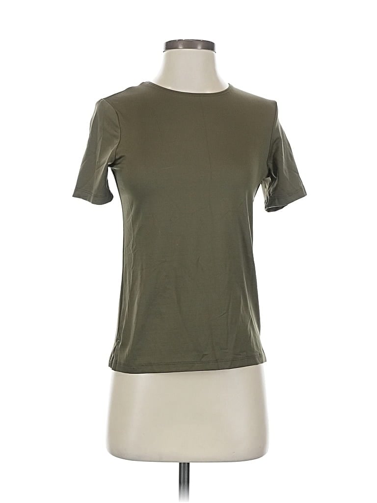Click to view more detailed imagery on our partner's website Pre-owned A'nue Ligne Short Sleeve T-shirt In Green