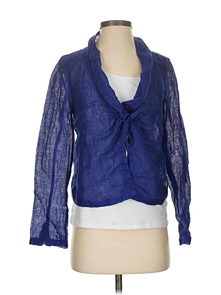 EILEEN FISHER Pre-owned 3/4 Sleeve Blouse In Blue