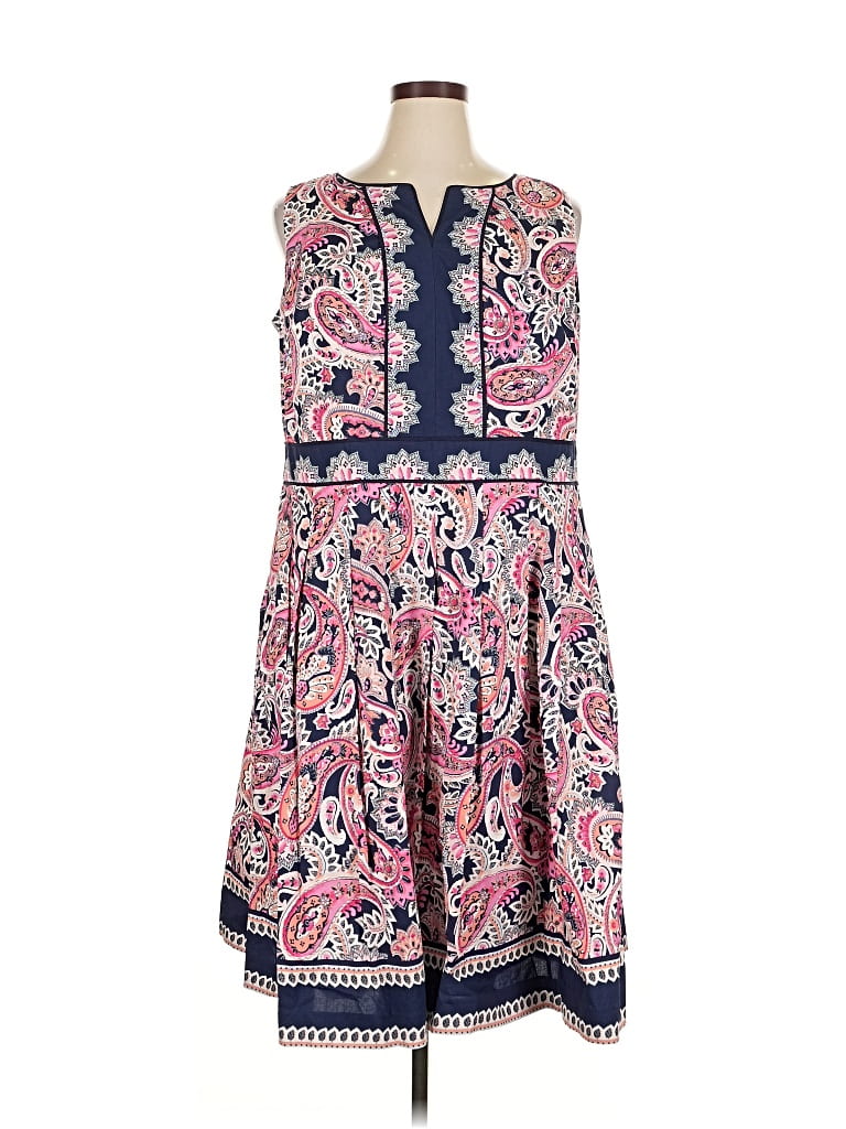 Pre-owned Talbots Casual Dress In Pink