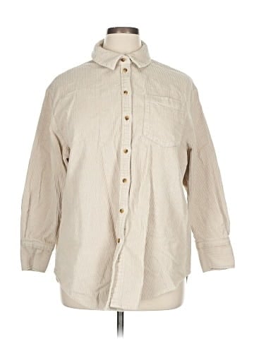 Whistles 3/4 Sleeve Button-Down Shirt (view 1)