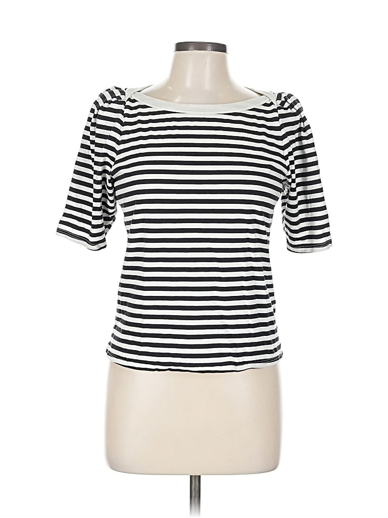 Pre-owned Assorted Brands 3/4 Sleeve T-shirt In White