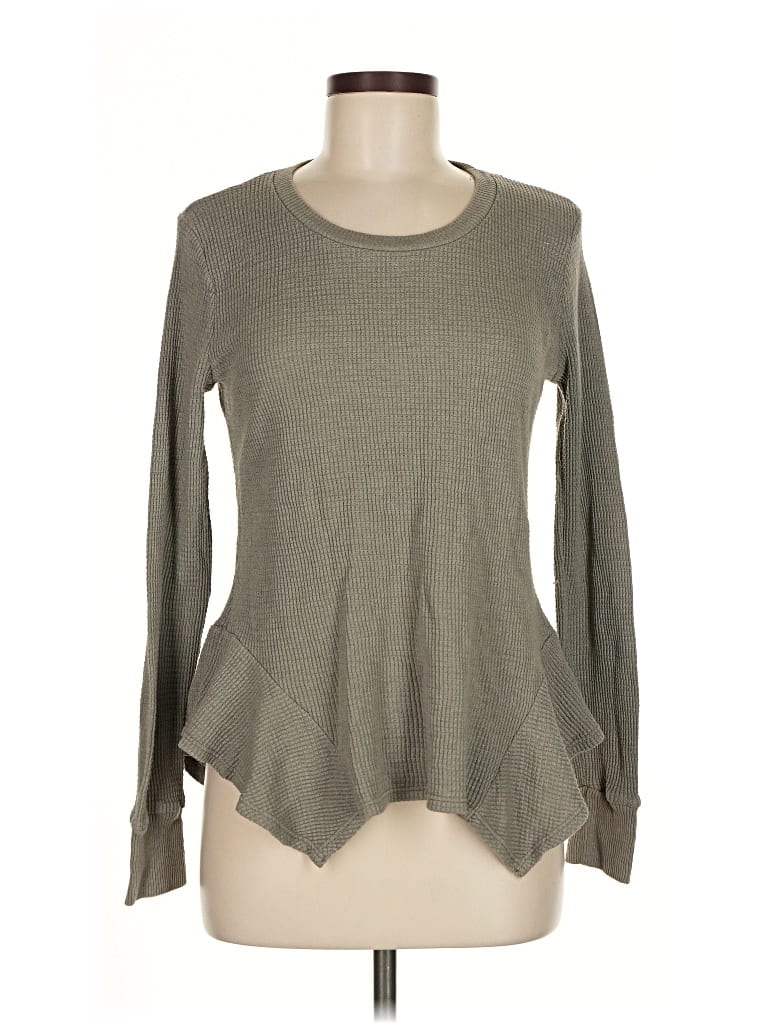 T.LA Pre-owned Long Sleeve T-shirt In Gray