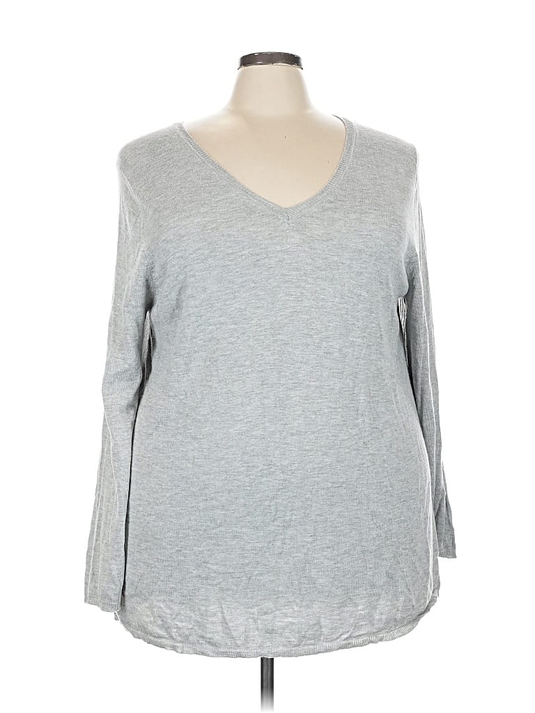 Pre-owned Ellos Pullover Sweater In Gray