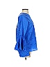 Harshman 100% Cotton Blue 3/4 Sleeve Blouse Size XS - photo 4