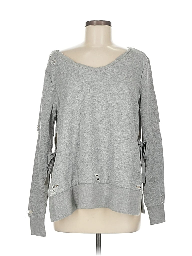 Pre-owned Romeo & Juliet Couture Sweatshirt In Gray