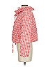 Shein 100% Polyester Checkered-gingham Red Jacket Size XS - photo 5
