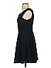 Le Lis Solid Black Blue Casual Dress Size S - photo 5