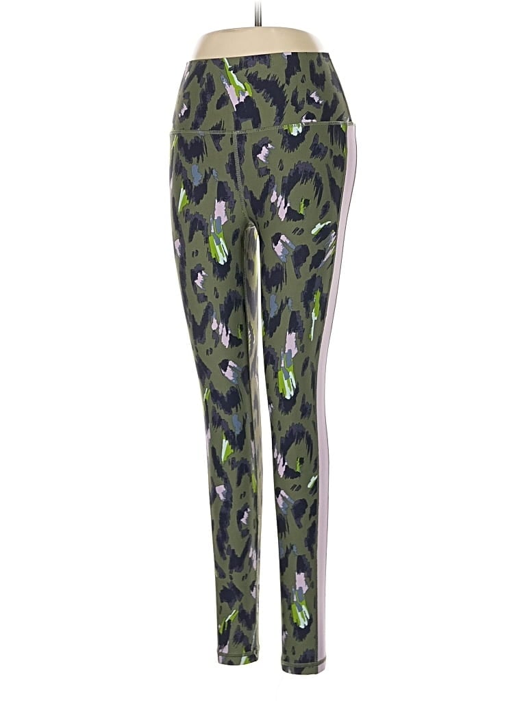 Pre-owned Aerie Active Pants In Green