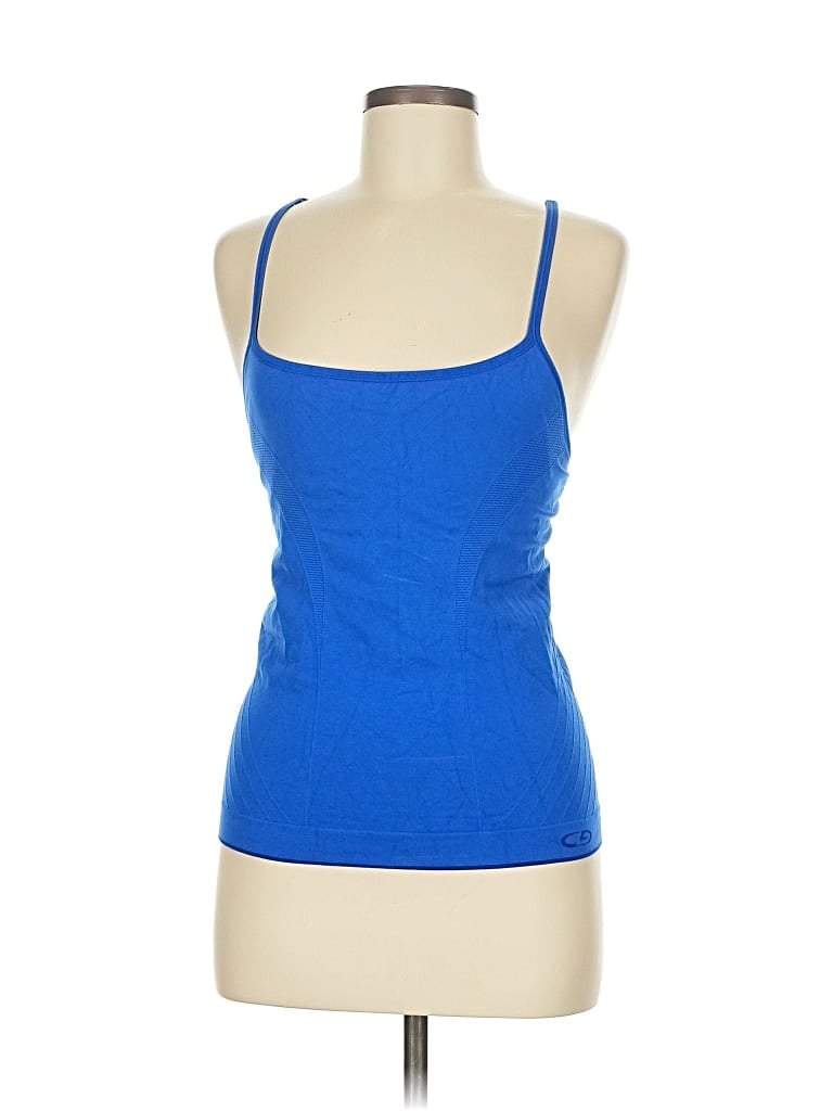 Pre-owned C9 By Champion Tank Top Blue Strapless Neckline Tops