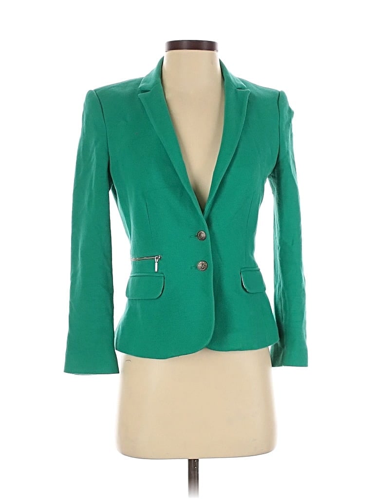 Pre-owned Trafaluc By Zara Blazer Jacket In Green
