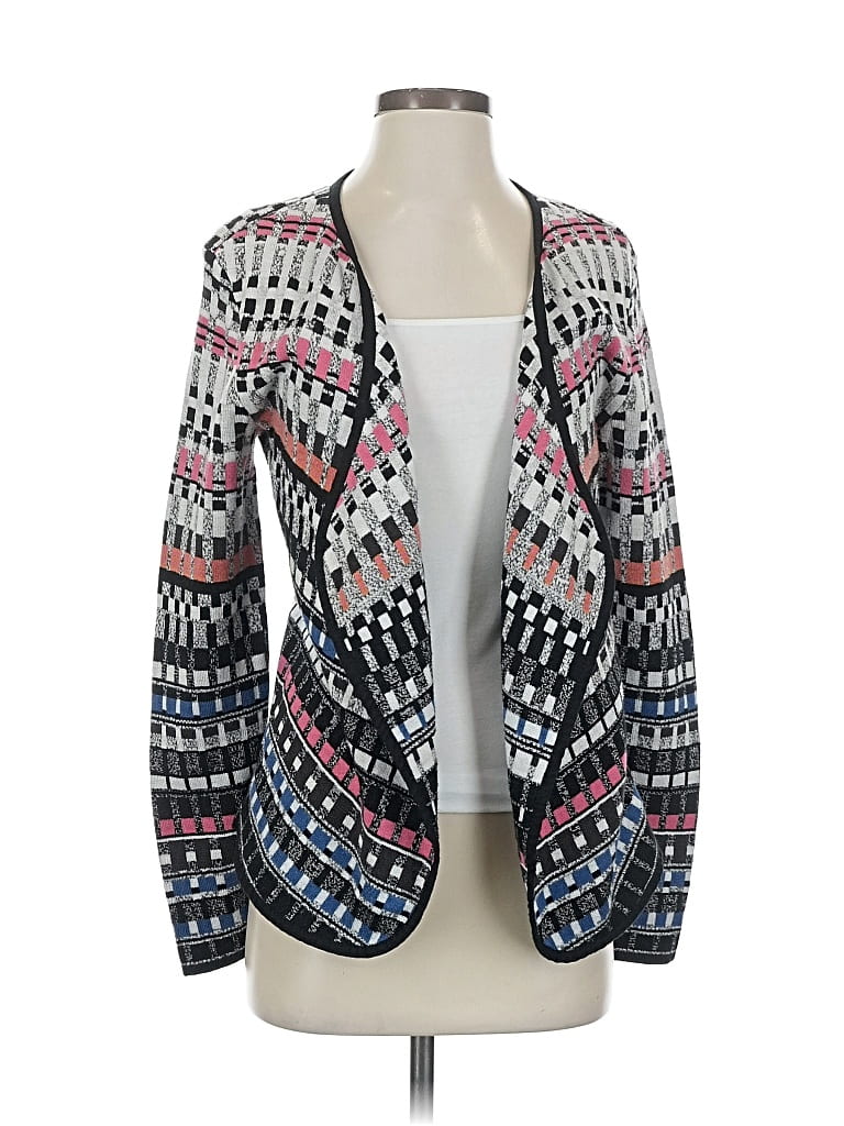 Pre-owned Nic + Zoe Cardigan Sweater In Gray