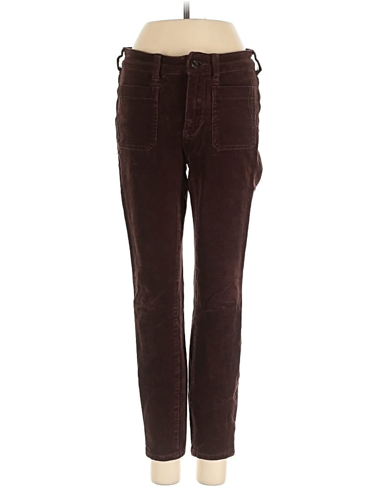 Pre-owned Pilcro By Anthropologie Casual Pants In Burgundy
