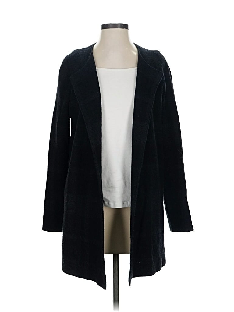 Pre-owned Eileen Fisher Cardigan Sweater In Black