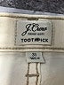 J.Crew Ivory Jeans Size 31 waist - photo 7