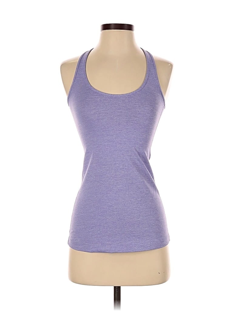 Pre-owned Lululemon Athletica Active Tank Top In Purple
