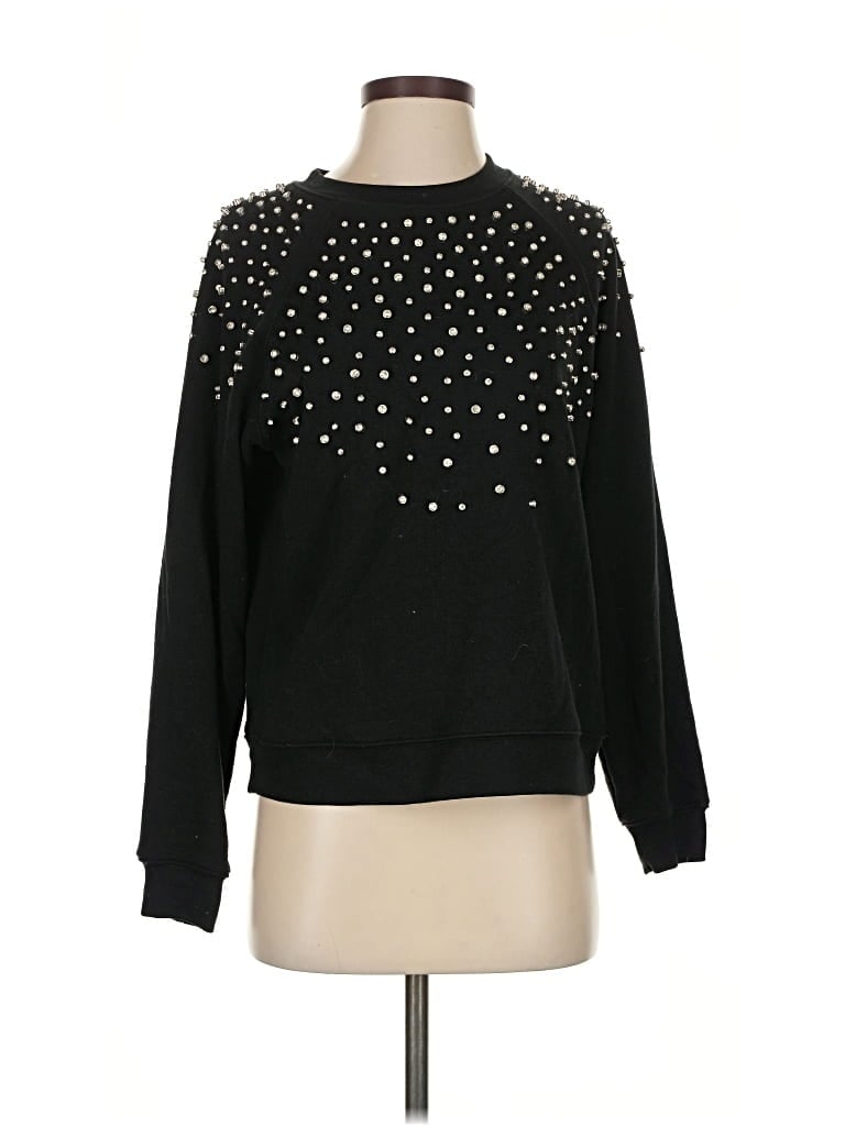 Pre-owned Express Sweatshirt In Black