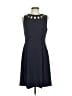 Eliza J Solid Blue Cocktail Dress Size 4 - photo 1