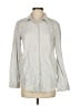 Weekend 100% Cotton Gray Long Sleeve Button-Down Shirt Size S - photo 1