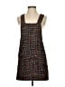 Amanda Uprichard 100% Polyester Tweed Black Casual Dress Size P (petite) - photo 1
