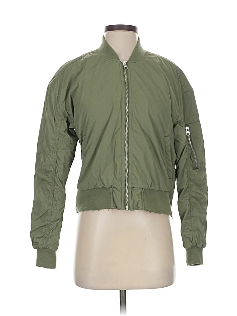 Pre-owned Evereve Jacket In Green
