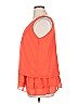 Unbranded 100% Polyester Orange Sleeveless Blouse Size XL - photo 5