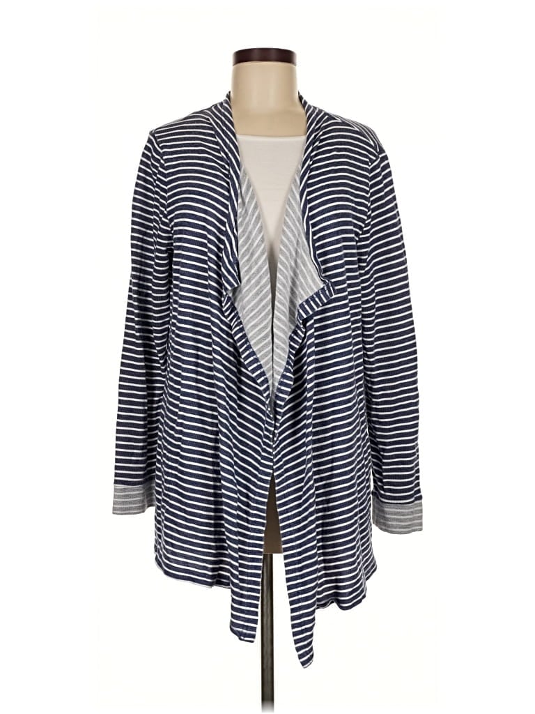 Pre-owned Fresh Produce Cardigan Sweater In Blue