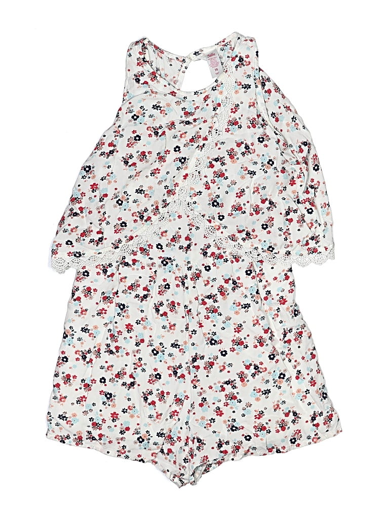 Pre-owned Justice Kids' Dress In White