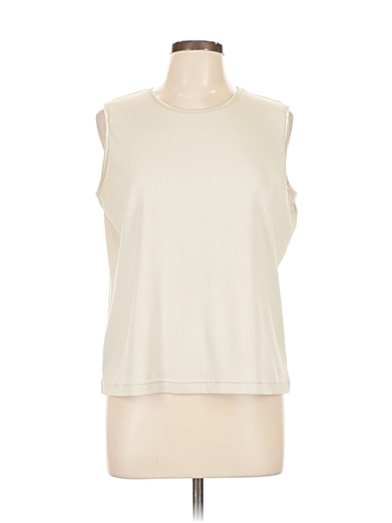 Pre-owned Alia Sleeveless T-shirt In White