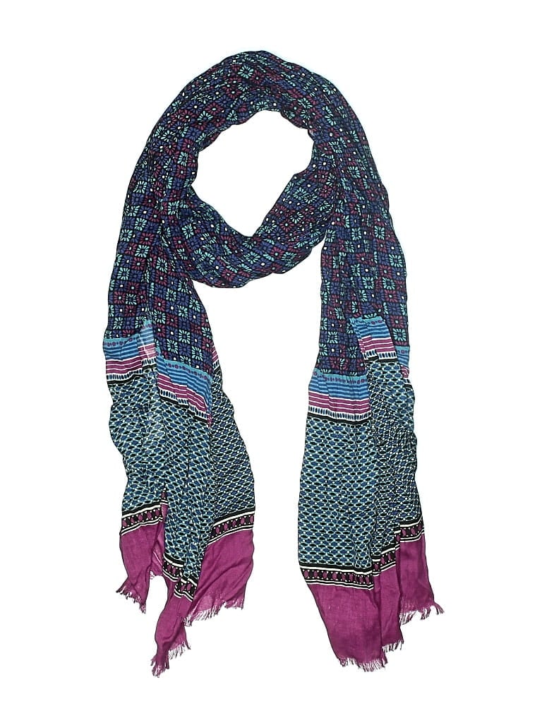 Pre-owned Unbranded Scarf In Blue