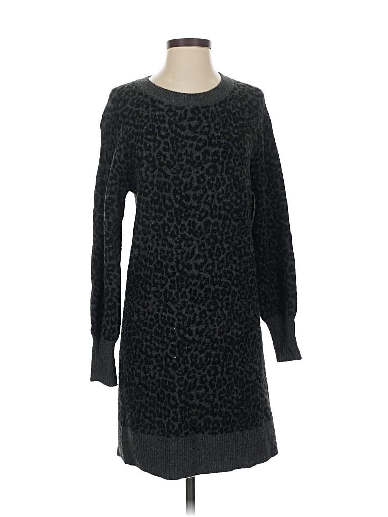 Pre-owned Ann Taylor Loft Casual Dress In Gray