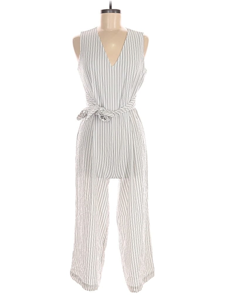 Pre-owned Calvin Klein Jumpsuit In White