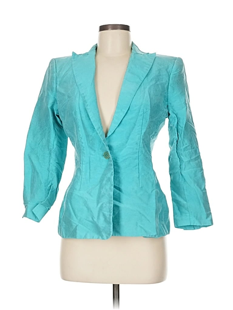 OSCAR BY OSCAR DE LA RENTA Pre-owned Blazer Jacket In Blue