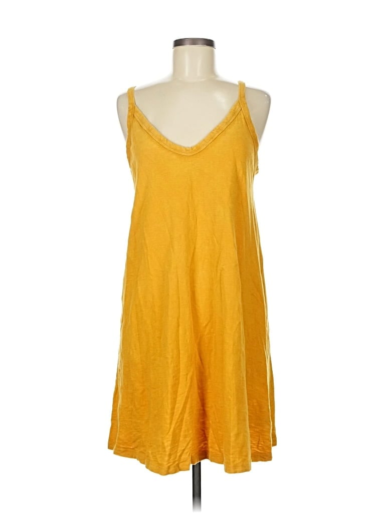 Pre-owned Universal Thread Casual Dress In Yellow